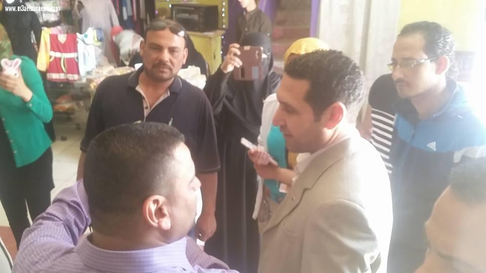بالصور| افتتاح معرض للمنتجات والسلع المعمرة والمفروشات والملابس فى بيلا كفر الشيخ