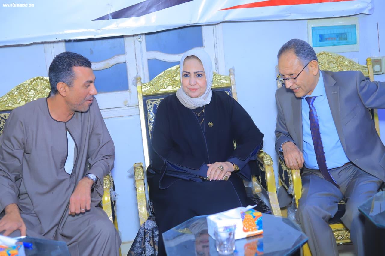 خلف الله وسحر صدقي يشعلان الانتفاضة الانتخابية لحزب مستقبل وطن في قنا