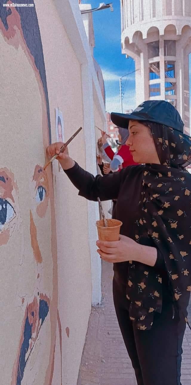 سارة الشربينى ... مشروع فنانه واعدة