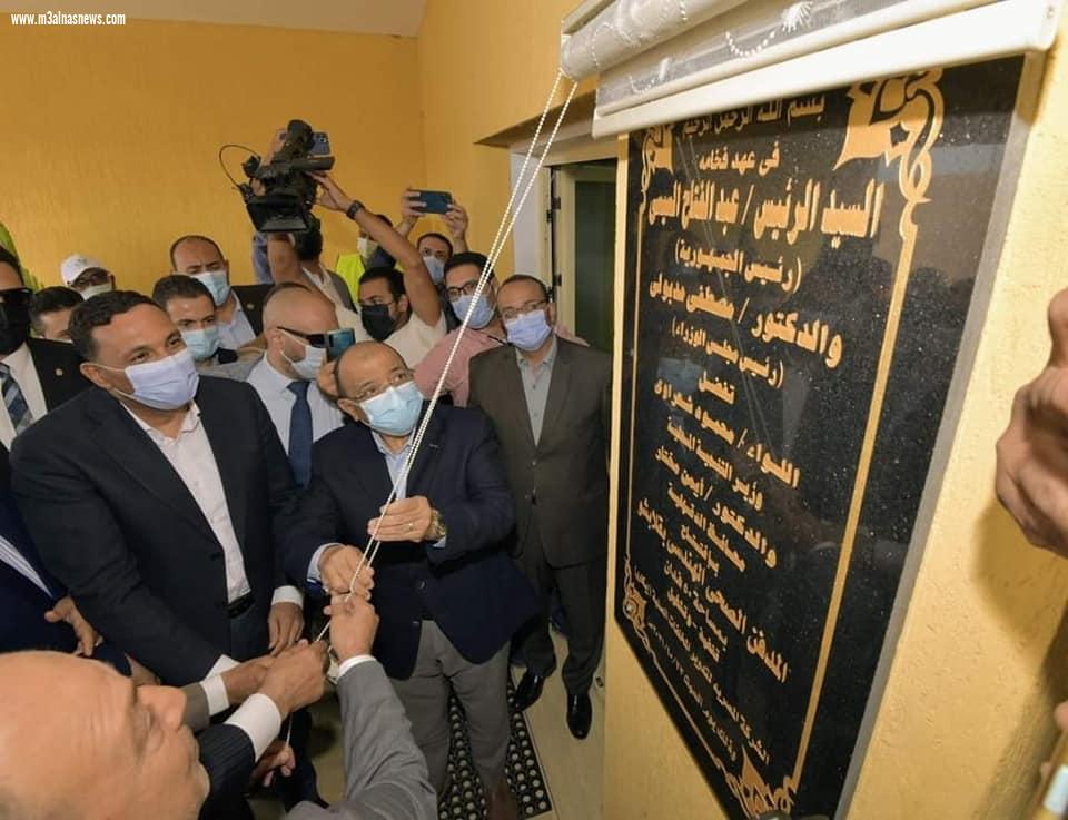 وزير التنمية المحلية ومحافظ الدقهلية يفتتحان المدفن الصحى الآمن بقلابشو ضمن المنظومة الجديدة للمخلفات