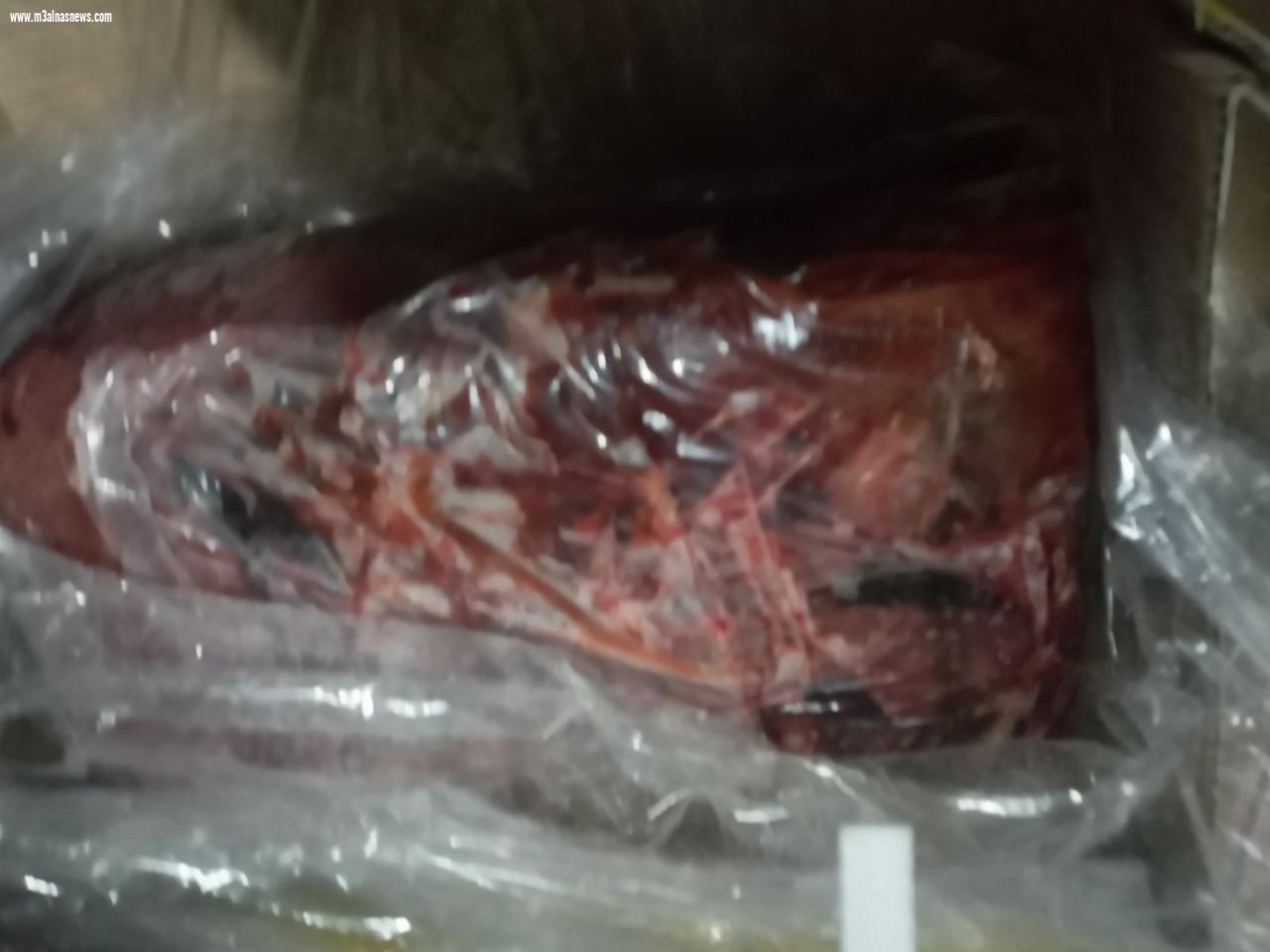 ضبط 5846 كيلو لحوم غير صالحة للاستهلاك الآدمي بكفر الشيخ