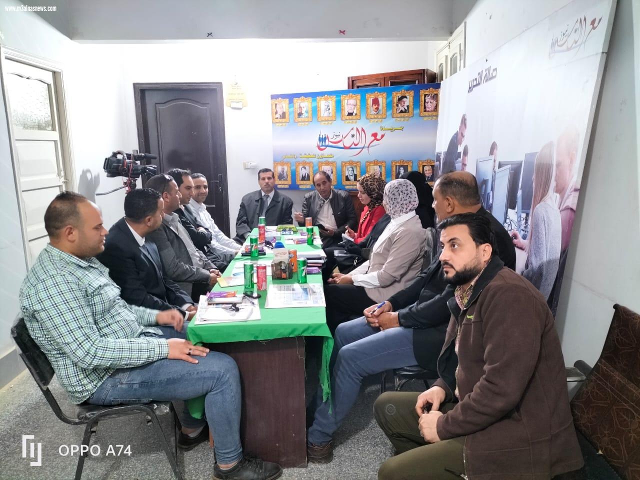 مجلس تحرير الجريدة يستعد لإصدار عدد يناير