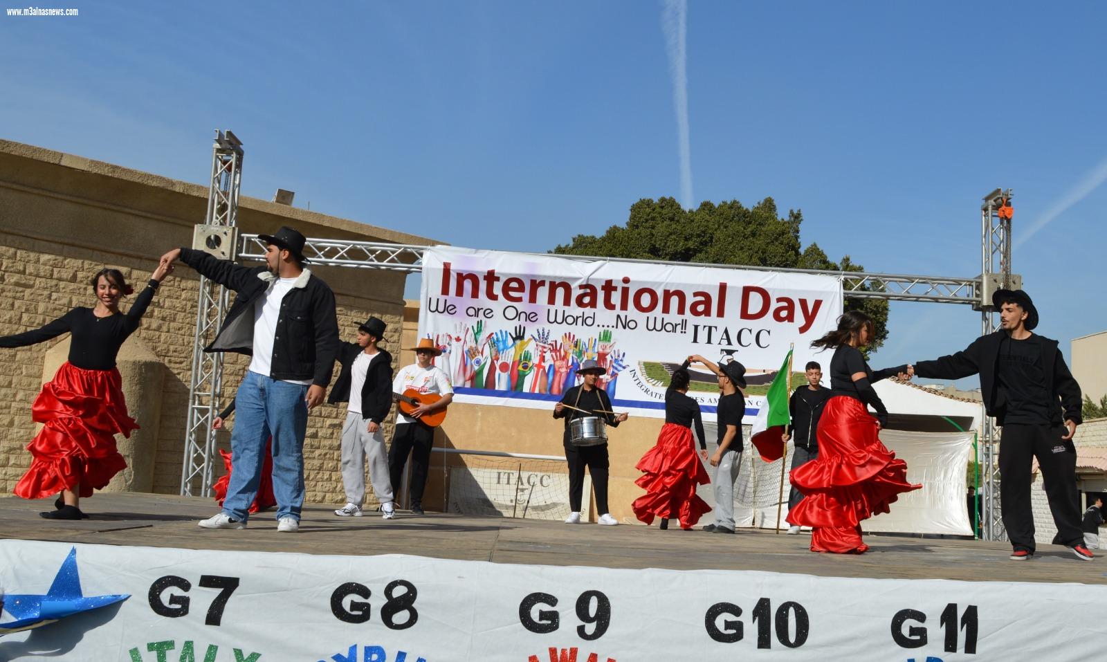 طيبة المتكاملة الأمريكية الدولية تواصل دورها الريادي بتنظيم اليوم الدولي لطلابها