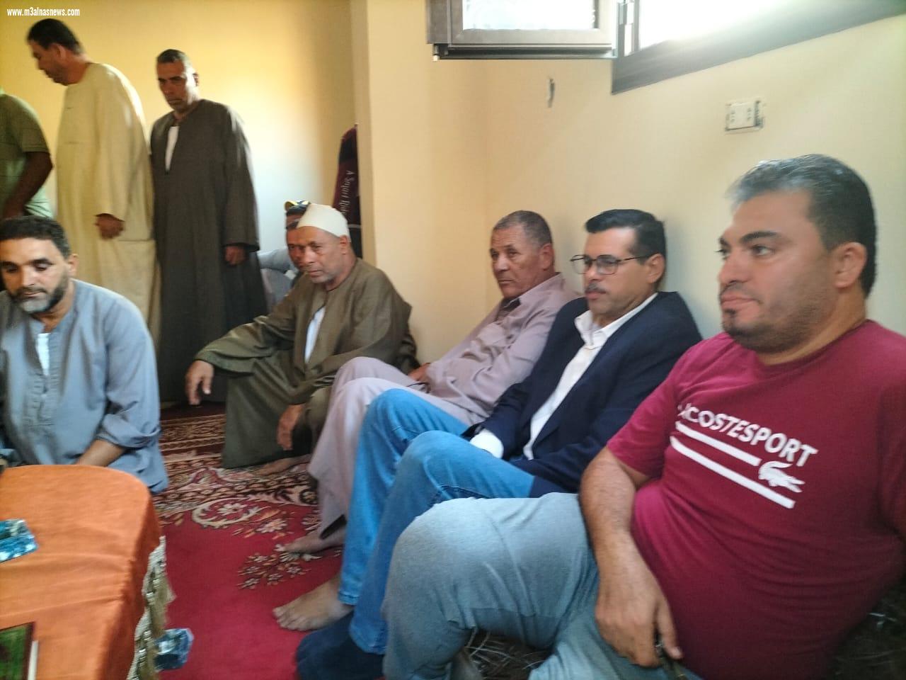 برعاية مع الناس ... جلسة صلح عائلتين بالمجاز الشرقى بكفر الشيخ