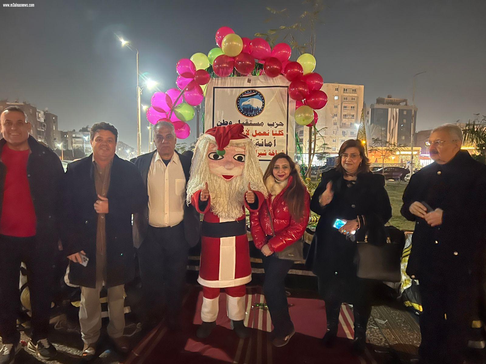 مستقبل وطن بالشيراتون يحتفل بأعياد رأس السنة الميلادية