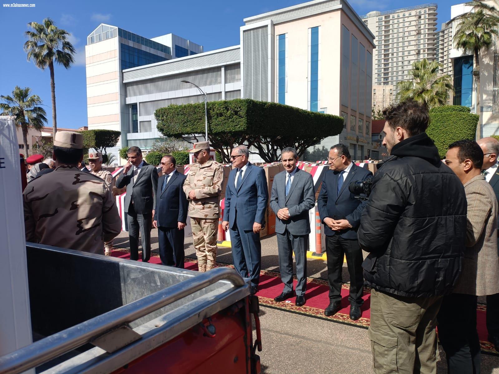 محافظ كفر يشارك فعاليات إحتفال المنطقة الشمالية العسكرية لتوزيع الأجهزة الكهربائية