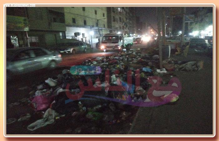 سكان شارع ترعة التوفيقية بالخصوص يصرخون بسبب تراكم القمامة