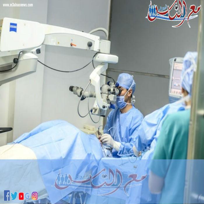 الأورمان تجرى 11369 عملية عيون وتسلم 6251 نظارة طبية لغير القادرين بكفر الشيخ