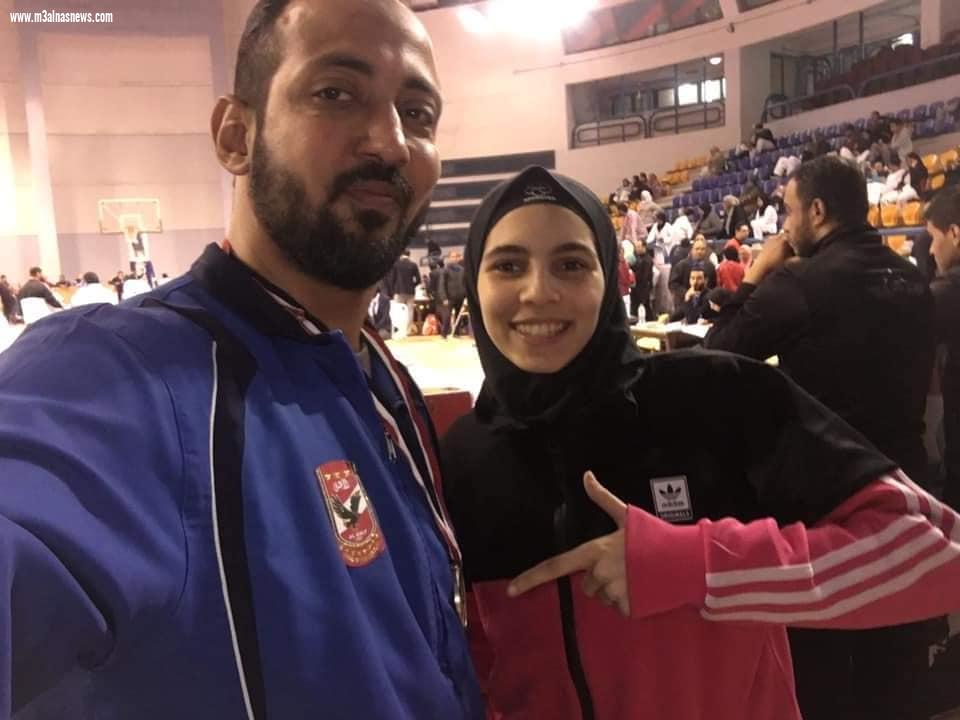 ‎ بطلتا مصر في الكاراتيه يقتنصا الفضية والبرونزية ببطولة البحر المتوسط