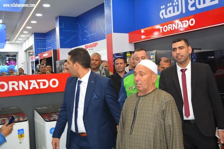 بحضور الشيف حسن ... إفتتاح جماهيرى كبير لمول أولاد خميس للأجهزة الكهربائية بمدينة الرياض 