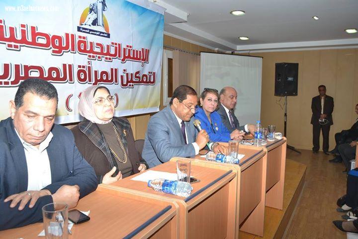 محافظ الغربية يطالب المرأة بالنزول والمشاركة في انتخابات المحليات والوظائف القيادية