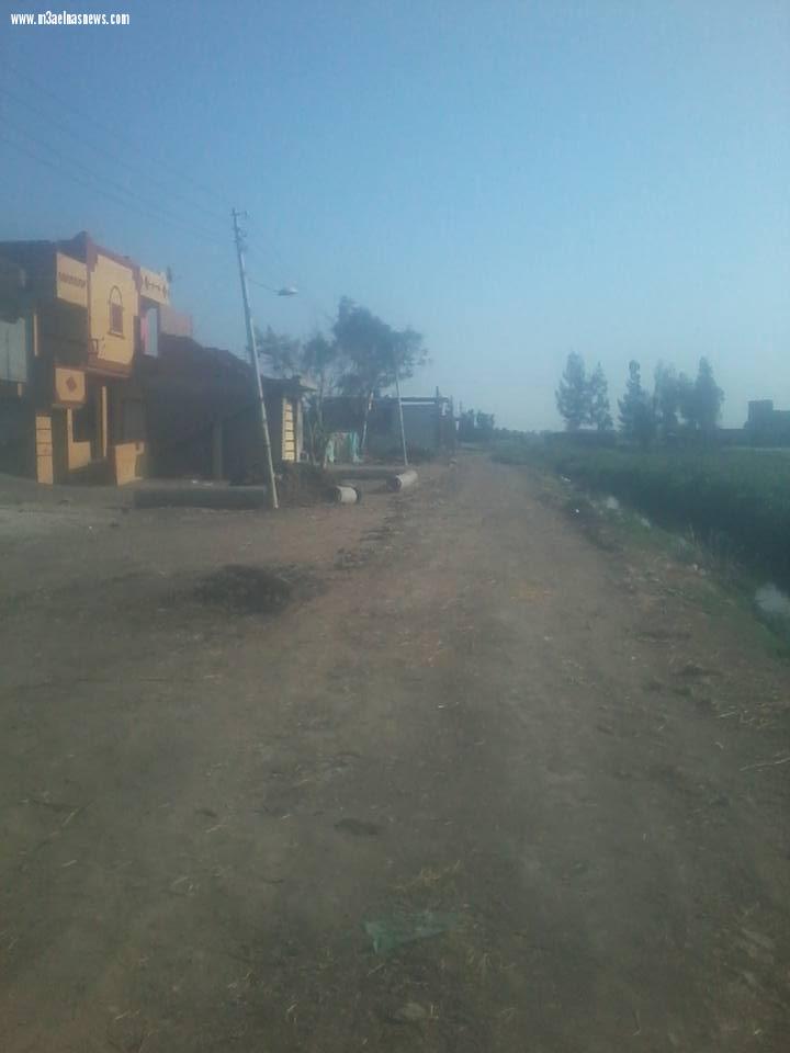 أهالى تجمع بركة السكنى بكفر الشيخ يستاؤون لسقوط متوفاهم فى الطين لسوء الطريق