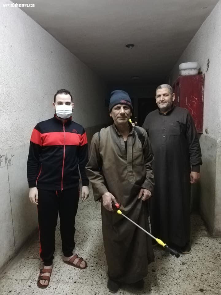 نقيب الأطباء البيطريين يقود حملة تعقيم وتطهير منشآت بكفر الشيخ ضد فيروس كورونا