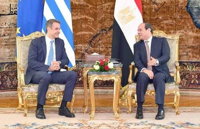 تلقى السيد الرئيس عبد الفتاح السيسي اليوم اتصالاً هاتفياً من رئيس الوزراء اليوناني كرياكوس ميتسوتاكيس.