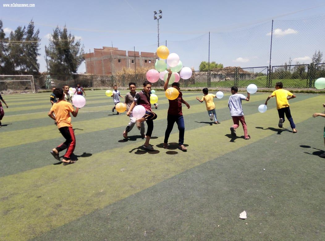  إقبال كبير على الحدائق والمنتزهات ومراكز شباب كفر الشيخ لليوم الثالث من أيام العيد