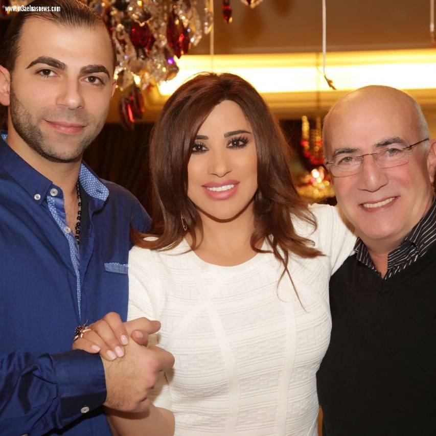 صور.. نجوم الفن والغناء في سهرة خاصة بمنزل نجوى كرم