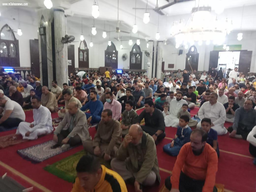 اداء الآلاف صلاة العيد ب 2513 مسجدا بمدن وقرى كفر الشيخ
