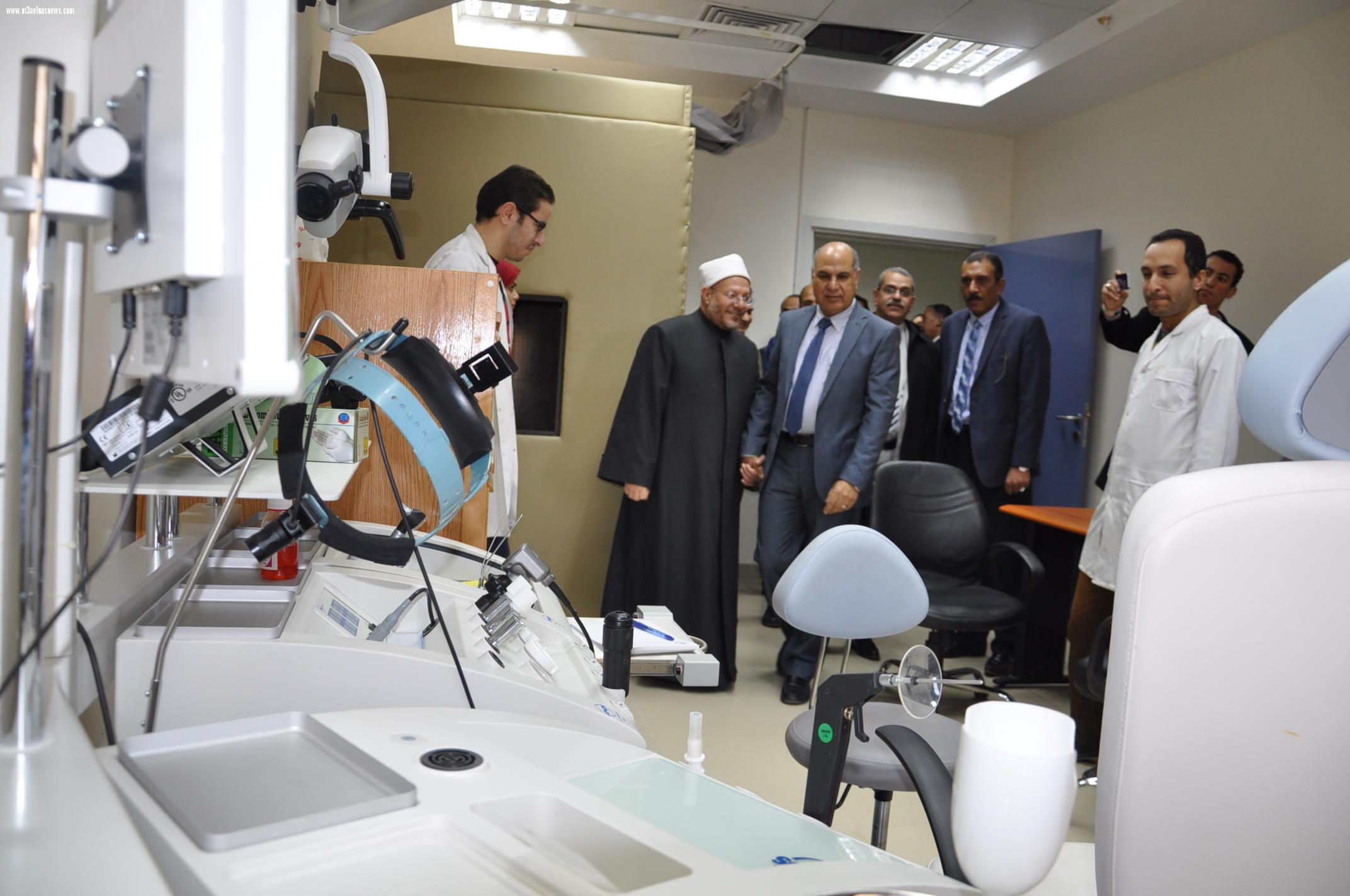 مفتى الديار المصرية في جولة تفقدية للمستشفى الجامعي بكفر الشيخ.. 