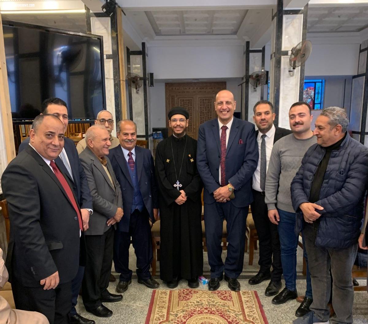 نقيب محامين بيلا بمحافظة كفر الشيخ  يهنئ البابا تواضروس والإخوة الأقباط بعيد القيامه