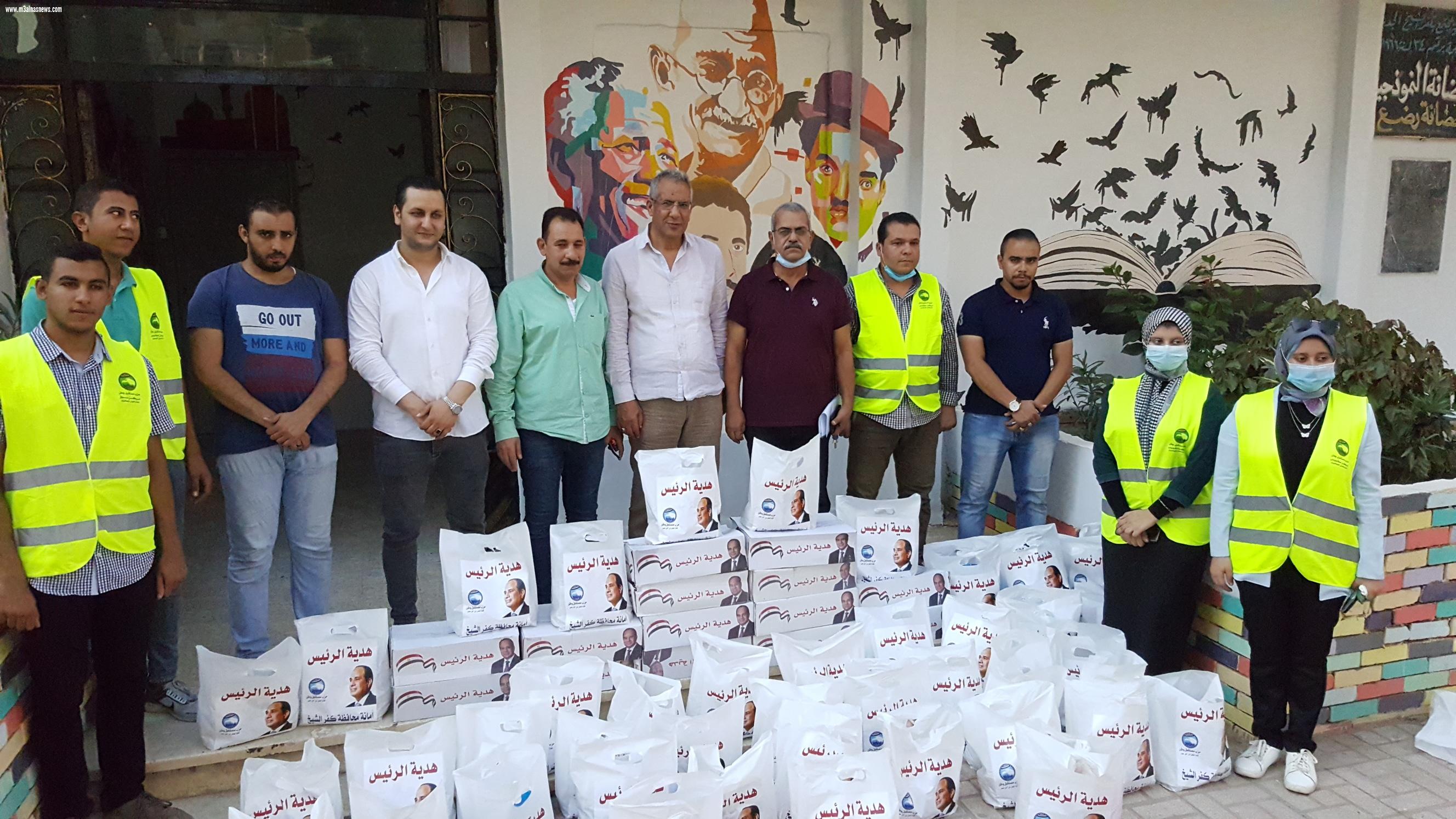 وفد من مستقبل وطن بكفرالشيخ يزور المؤسسة الايوائية للبنين 