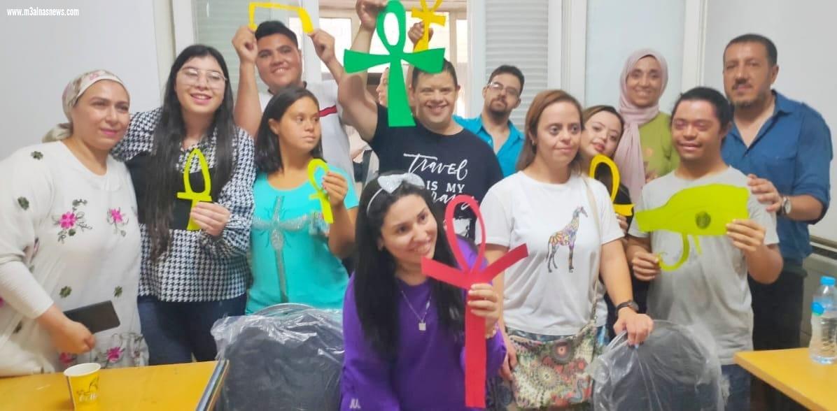 التمائم ورموز الكتابة الهيروغليفية بين الماضى والحاضر فى ندوة وورشة عمل لأصحاب الهمم