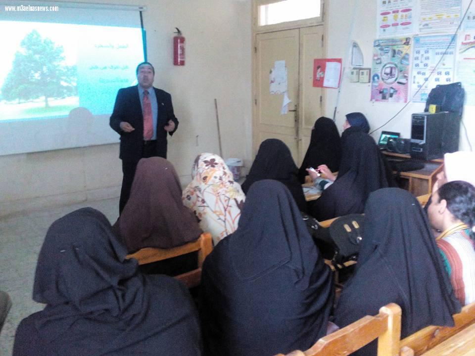 بالصور| ندوة عن تطوير الذات بمشاركة مؤسسة طيور السلام بكفر الشيخ