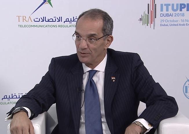  الدكتور عمرو طلعت وزير الاتصالات  مصر الرقمية مشروع ضخم وكل عناصر الدولة تتكاتف لبنائه
