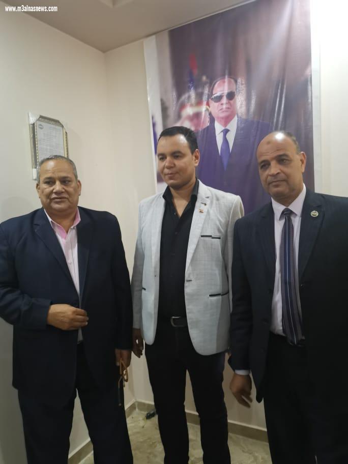 رئيس المنظمة المصرية العربية لحقوق الإنسان يلتقى أعضاء مكتب كفرالشيخ