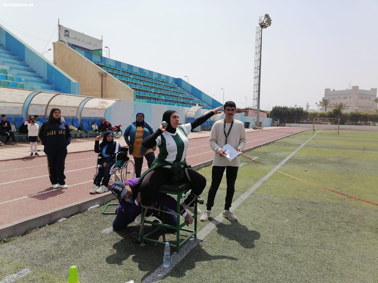 فتيات كفر الشيخ تحصدن المركز الأول لبطولات الإعاقة 