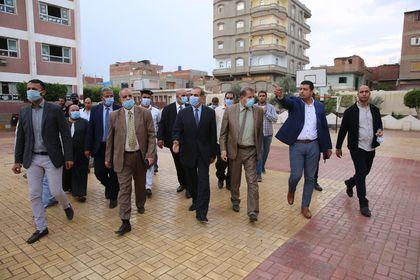  محافظ كفر الشيخ يتفقد سير العملية الانتخابية لمجلس النواب2020م