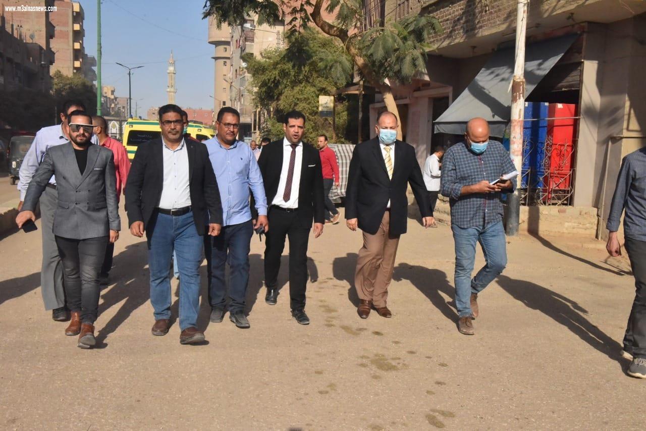 محافظ أسيوط يتفقد الأعمال الجاري انشائها بمركز شباب منفلوط 