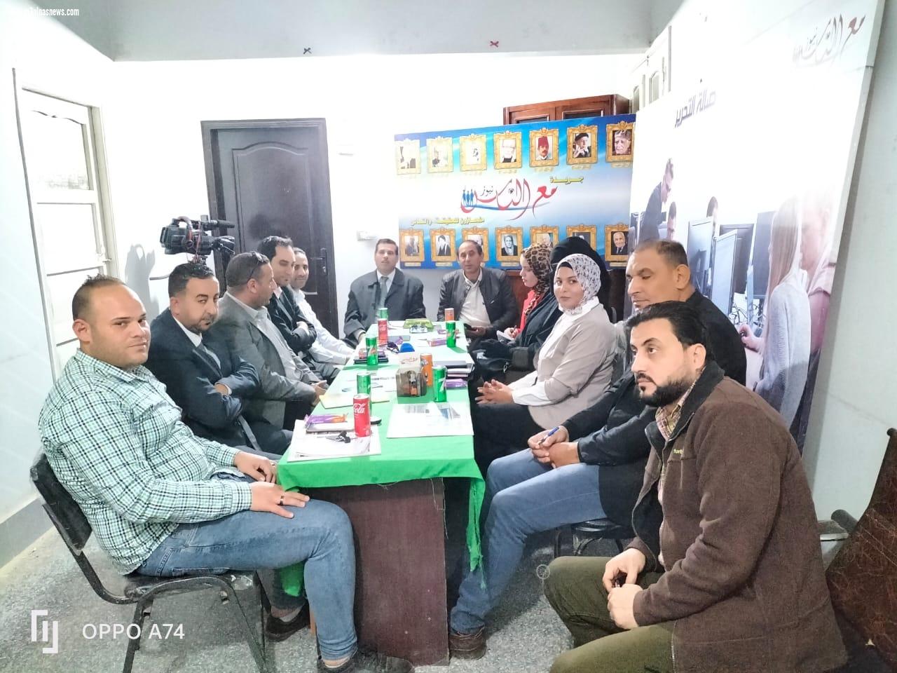 مجلس تحرير الجريدة يستعد لإصدار عدد يناير