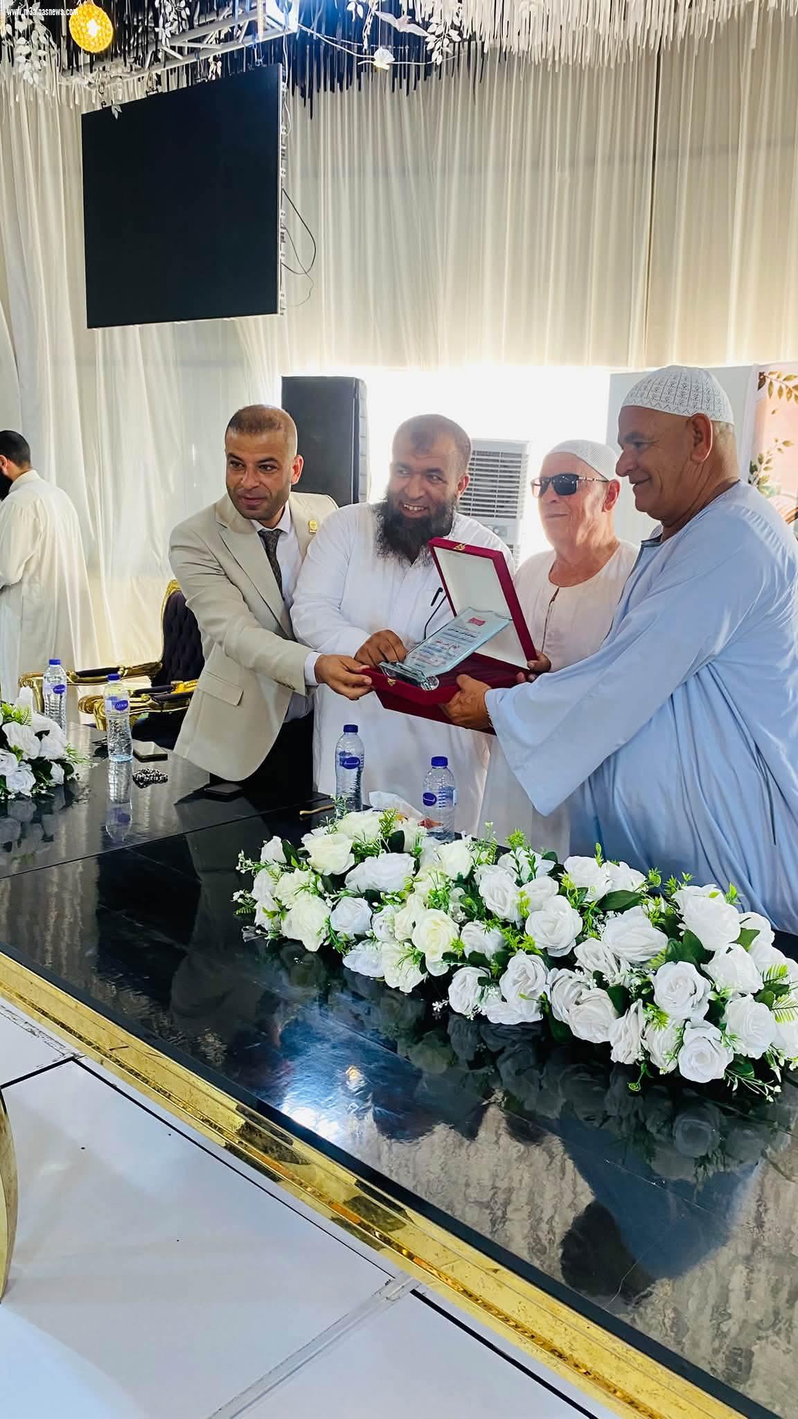 بالقرآن تحيا القلوب.. المهندس حسن الشيخ يشارك في تكريم حفظة القرآن الكريم بالبرلس