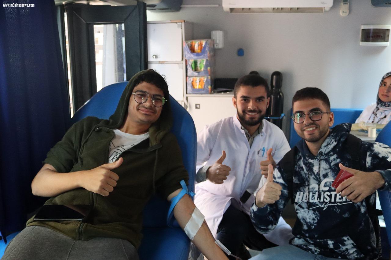 الاتحاد المصري لطلاب صيدلة الإسكندرية يطلقون حملة للتبرع بالدم