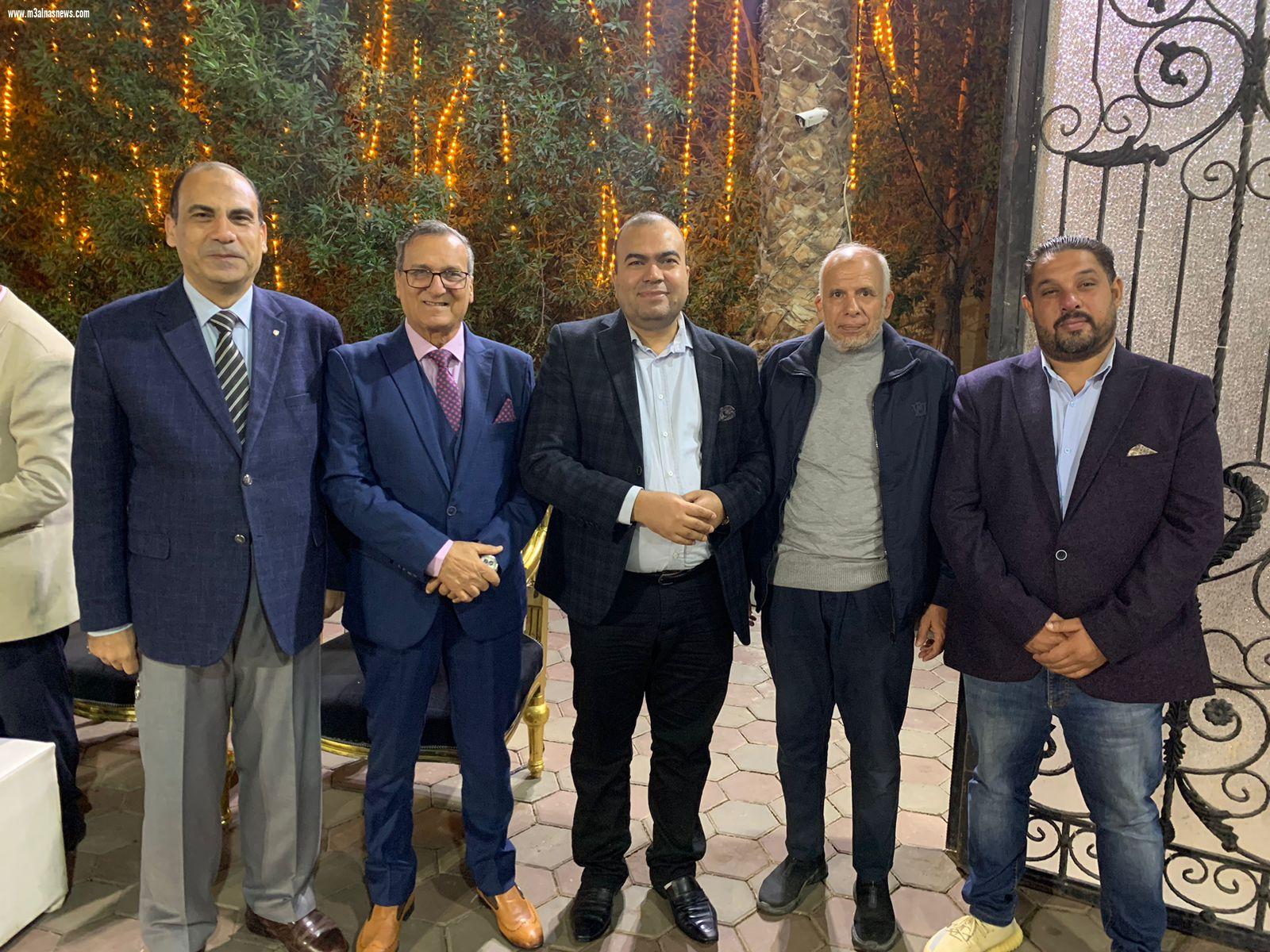 الدكتور يوسف العبد ... يهنىء نقيب بيطريين كفر الشيخ بزفاف نجل شقيقة