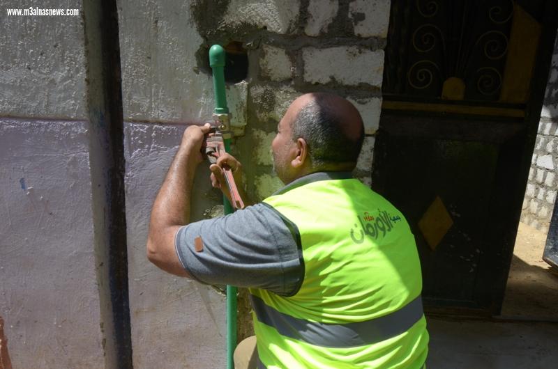 الأورمان: تركيب 926 وصلة مياه شرب نظيفة للأسر الأكثر احتياجًا بكفر الشيخ