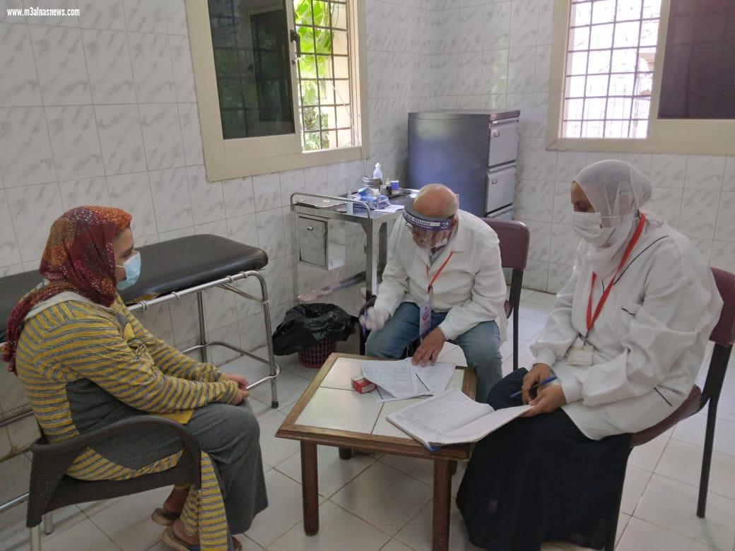  اجراء الكشف الطبي على 1500متردداً  بقرية الكراكات ببيلا  