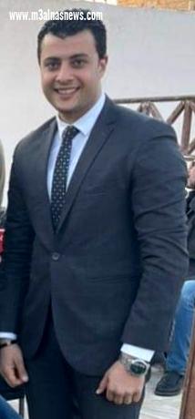 الزميل السيد شحاتة .. يهنىء المستشار على العرنج بمناسبة إفتتاحة مكتب الاستشارات القانونيه