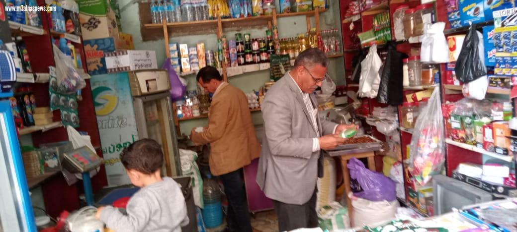 تحرير 71محضراً للمخالفين من التجار في حملة على الأسواق بكفر الشيخ