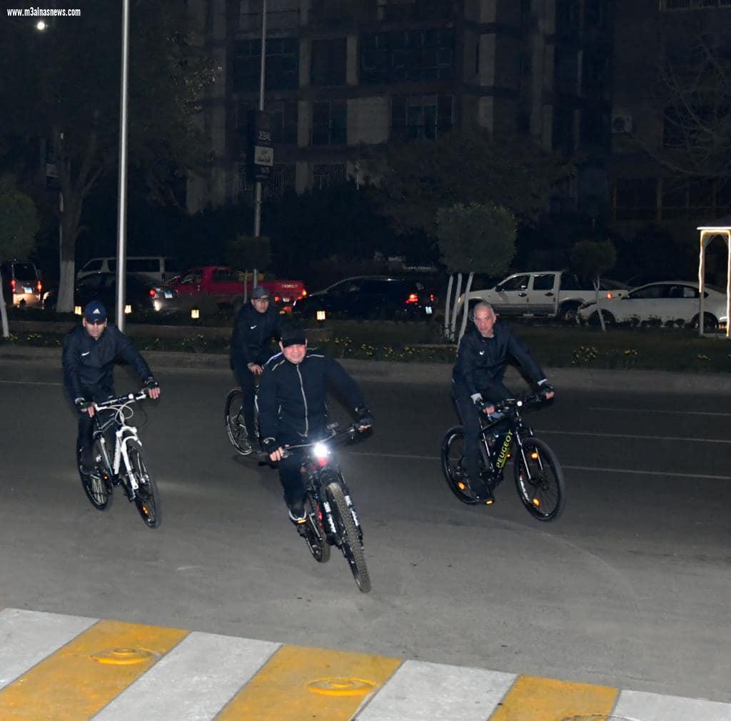 جولة تفقدية فجر اليوم لمقر الكلية الحربية