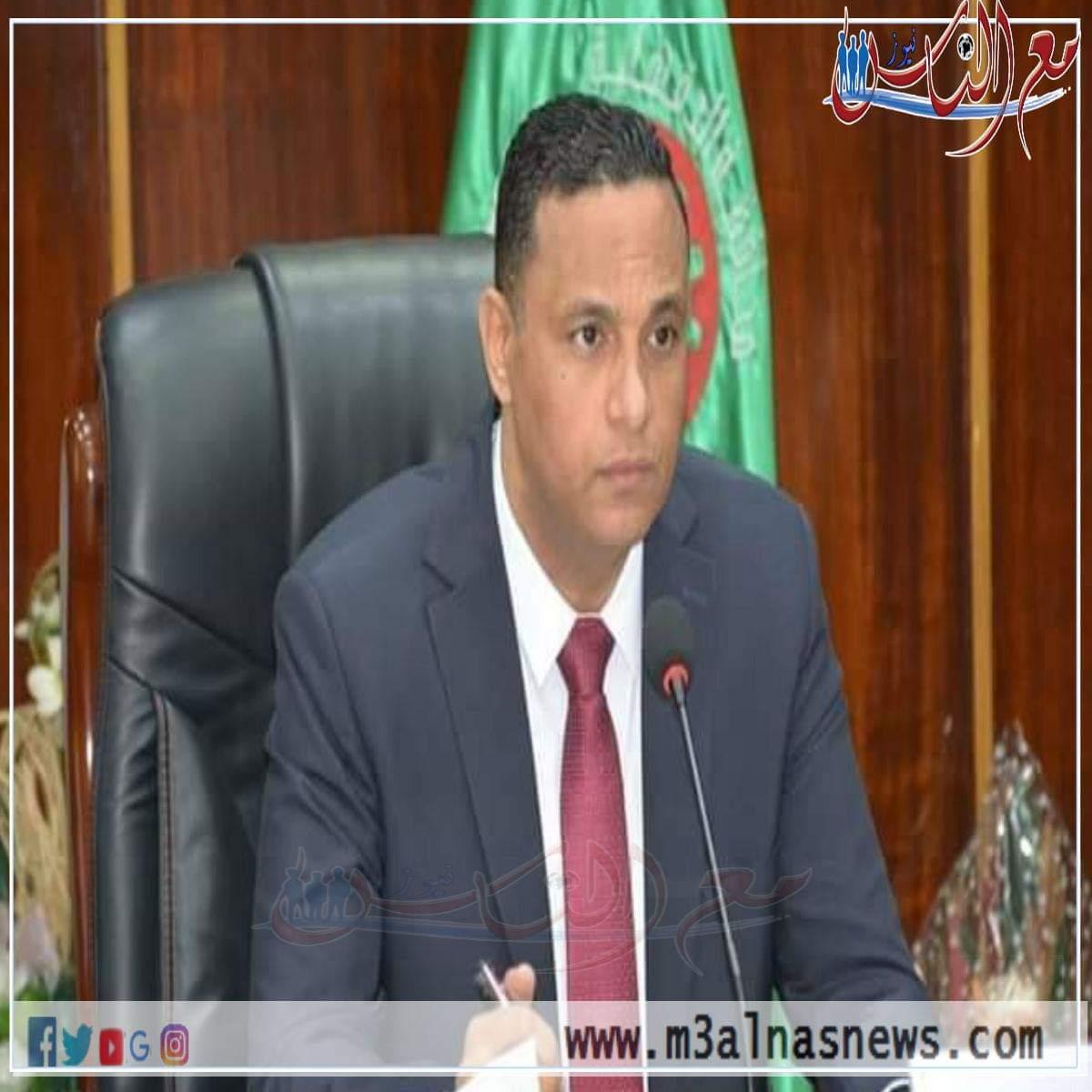 استئناف محافظ الدقهليه عمله بعد تعافيه من فيروس كورونا