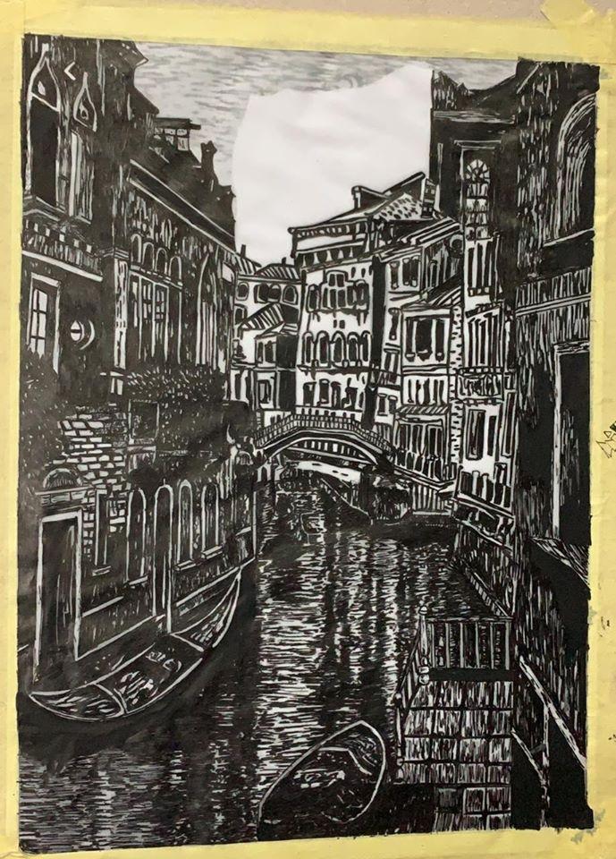 بالصور ابداعات لطلاب كلية التربية الفنية بجامعة حلوان