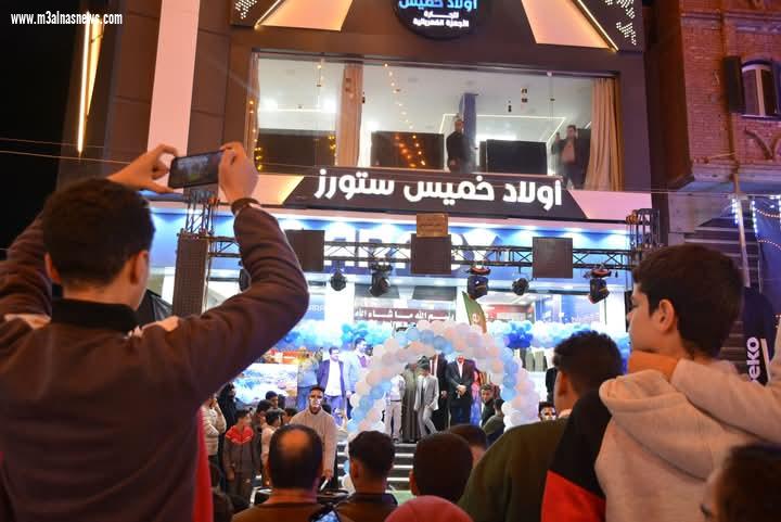 بحضور الشيف حسن ... إفتتاح جماهيرى كبير لمول أولاد خميس للأجهزة الكهربائية بمدينة الرياض 