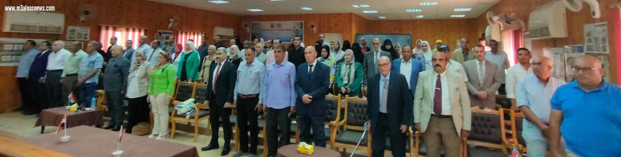 محطة البحوث الزراعية بسخا تحتفل بمرور خمسين عاما على ذكرى انتصارات أكتوبر المجيد