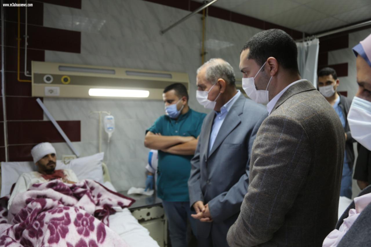 مصرع شخصين وإصابة آخرين فى حادث تصادم على طريق المحلة كفر الشيخ