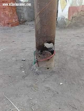 عمود كهرباء يهدد حياة أهالى الشراقوة بكفر الشيخ