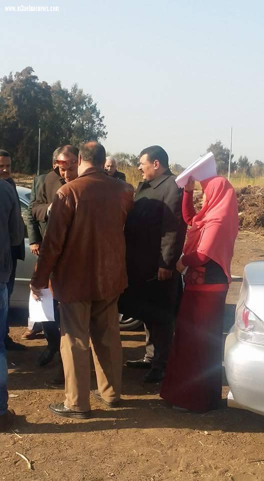 معاينة موقع إنشاء المدرسة اليابانية بـ