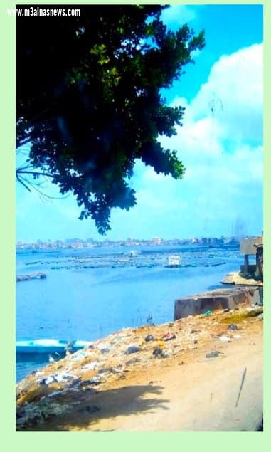 صناديق الأسماك تحتل نهر النيل بمطوبس وتلوث مياهه