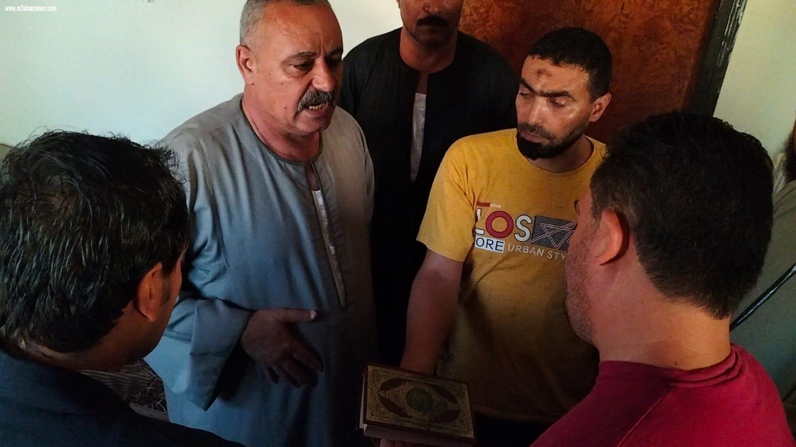 برعاية مع الناس ... جلسة صلح عائلتين بالمجاز الشرقى بكفر الشيخ