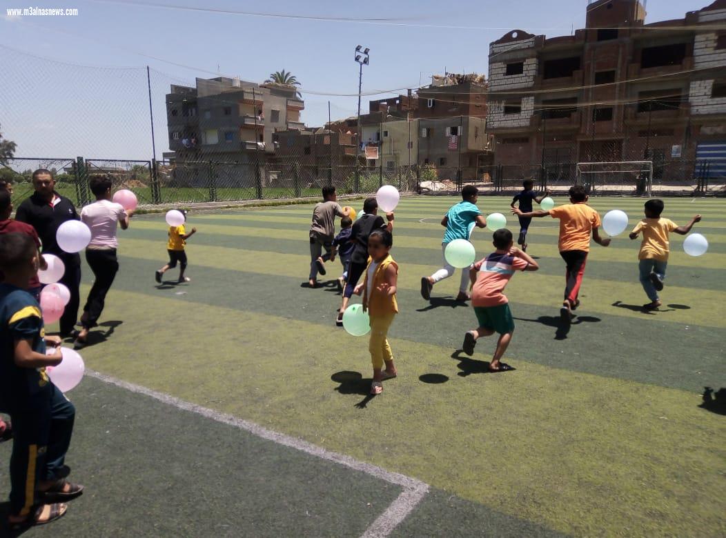  إقبال كبير على الحدائق والمنتزهات ومراكز شباب كفر الشيخ لليوم الثالث من أيام العيد